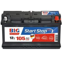BIG Start-Stop Batterie AGM 12V 105Ah