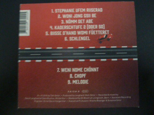 CD: Tobi Gmür - Winterthur (Digipack) – Usato da Au ZH venduto da sikoku 2