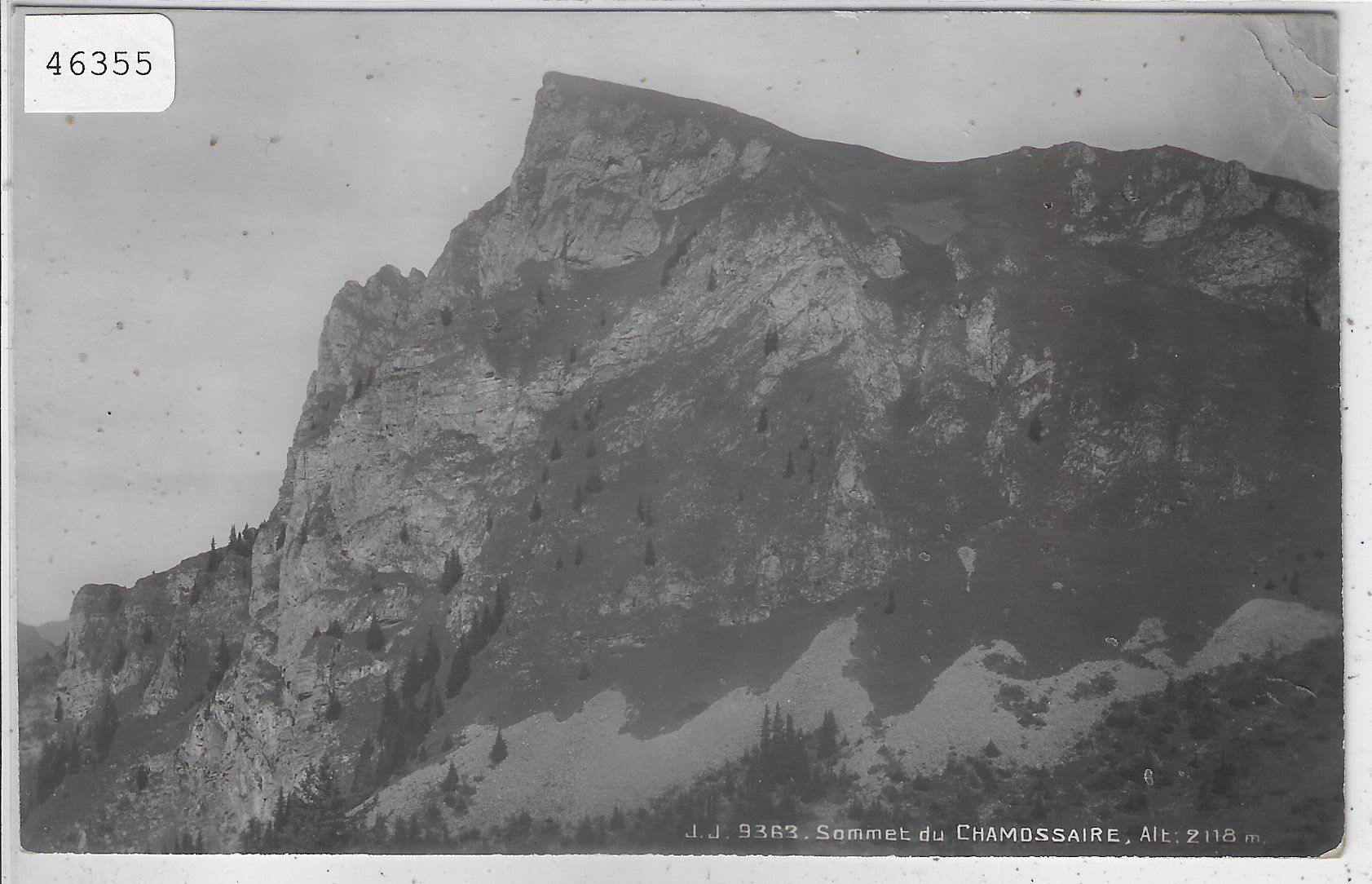 Cartoline postali: Sommet du Chamossaire - Bretaye – Usato da Ettingen venduto da Kartenplanet