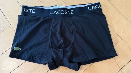 Lacoste Boxer Grösse M schwarz sehr guter Zustand