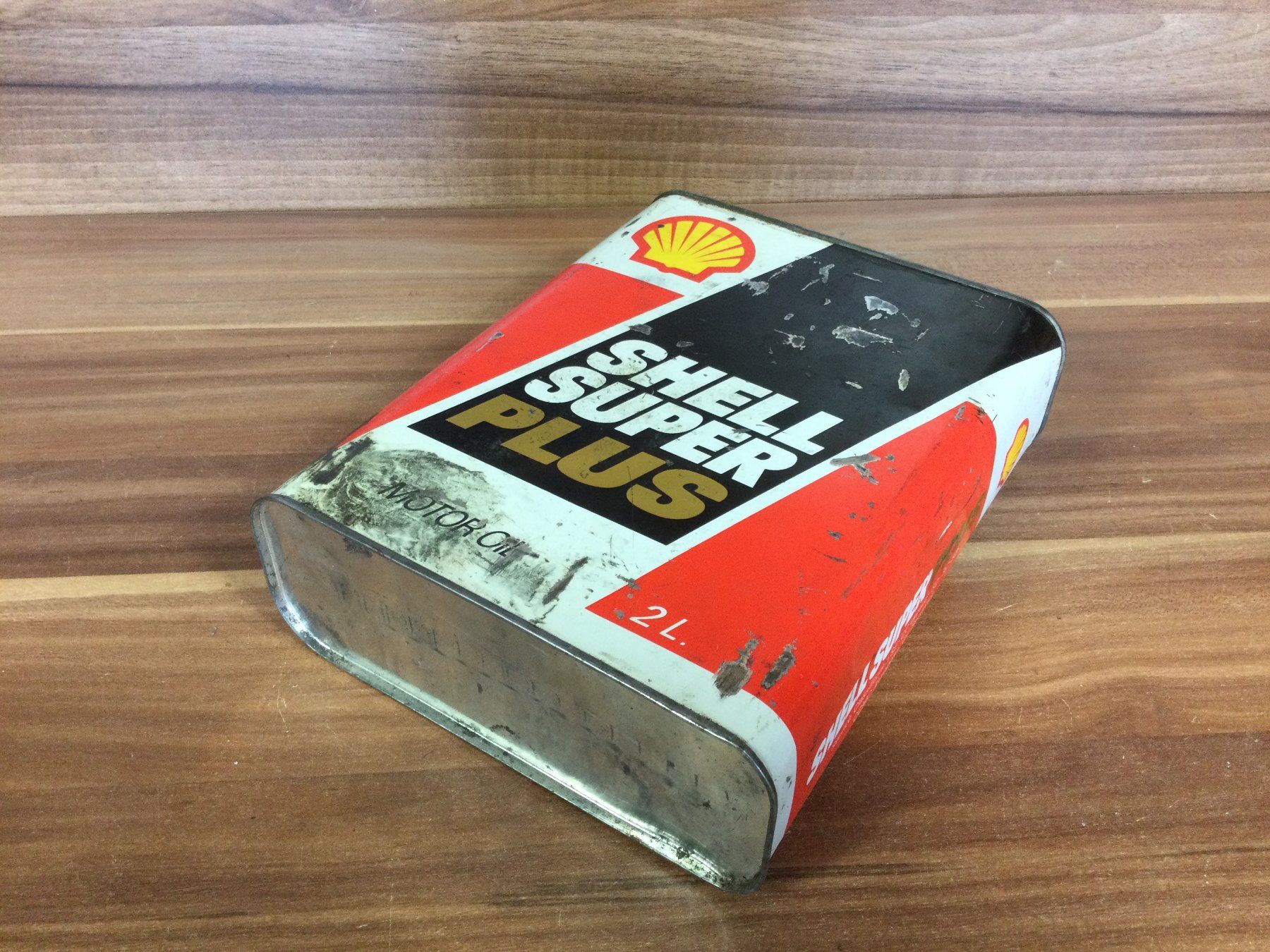 Shell Ecriteaux: Gebrauchte Shell Motoren Öl Dose Kanister – D'occasion à Wangen SZ par kuriosum12 3