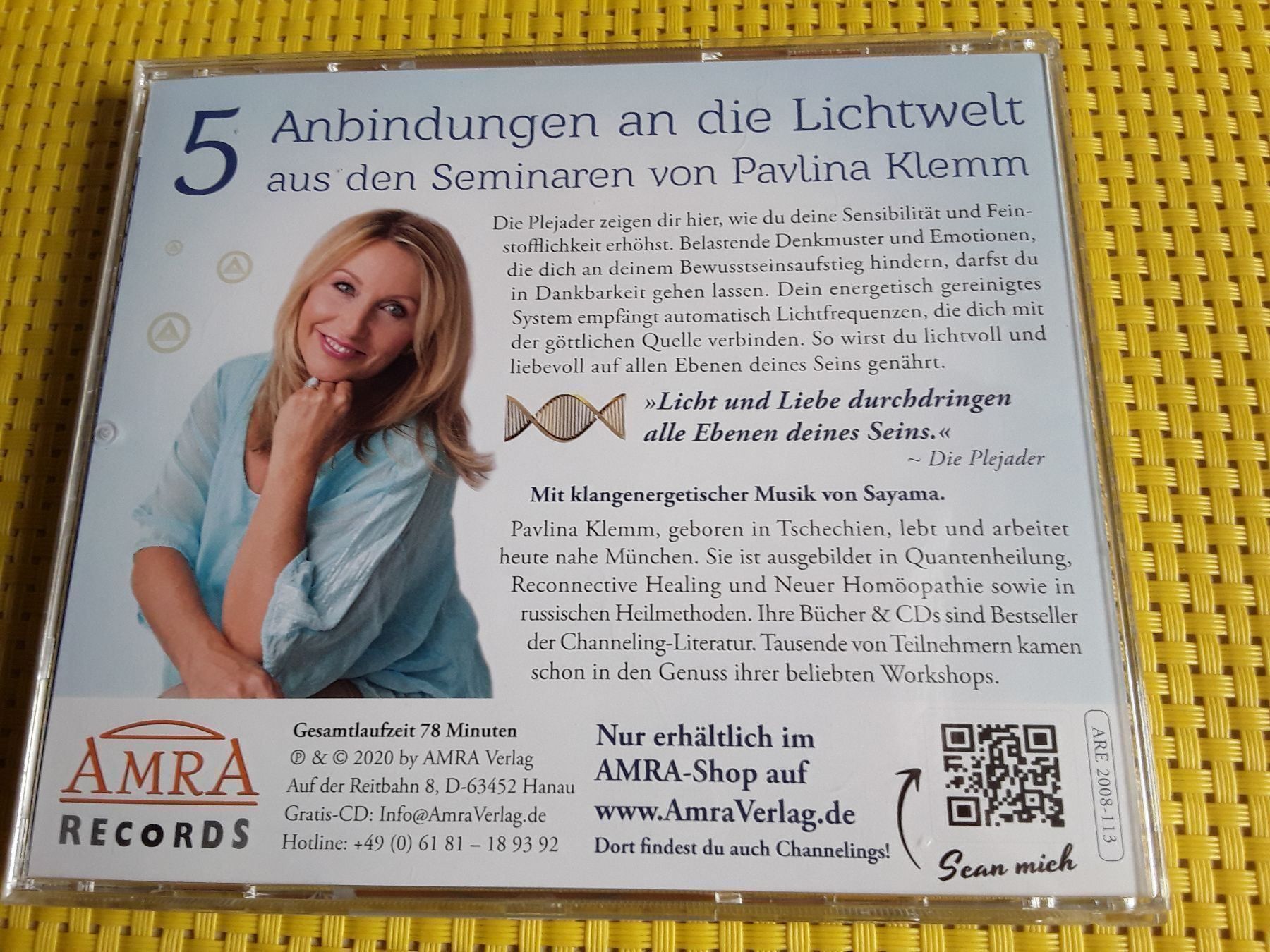 CD: CD - Anbindung an die Lichtwelt – Nuovo e nell'imballaggio originale da Rebstein venduto da Buchsi03 1