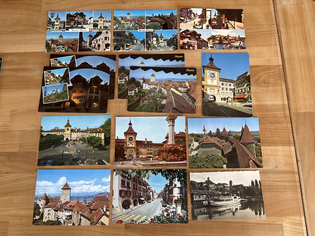 Cartoline postali: AK von Murten – Usato da Rümlang venduto da Brieftaube1