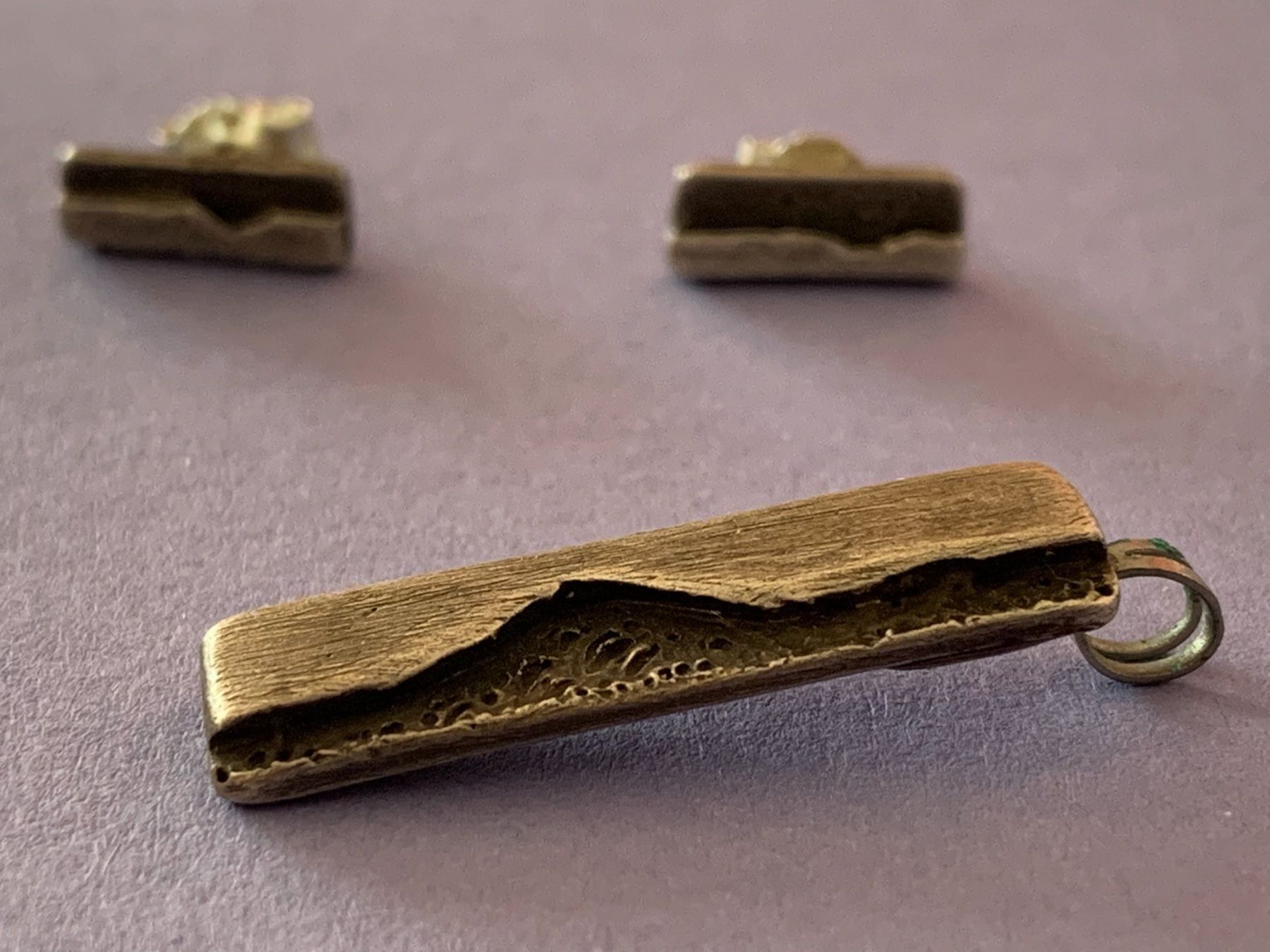 Altri gioielli: Abstrakte Ohrringe + Anhänger DESIGNERSCHMUCK – Usato da Dittingen venduto da Bijoubelle