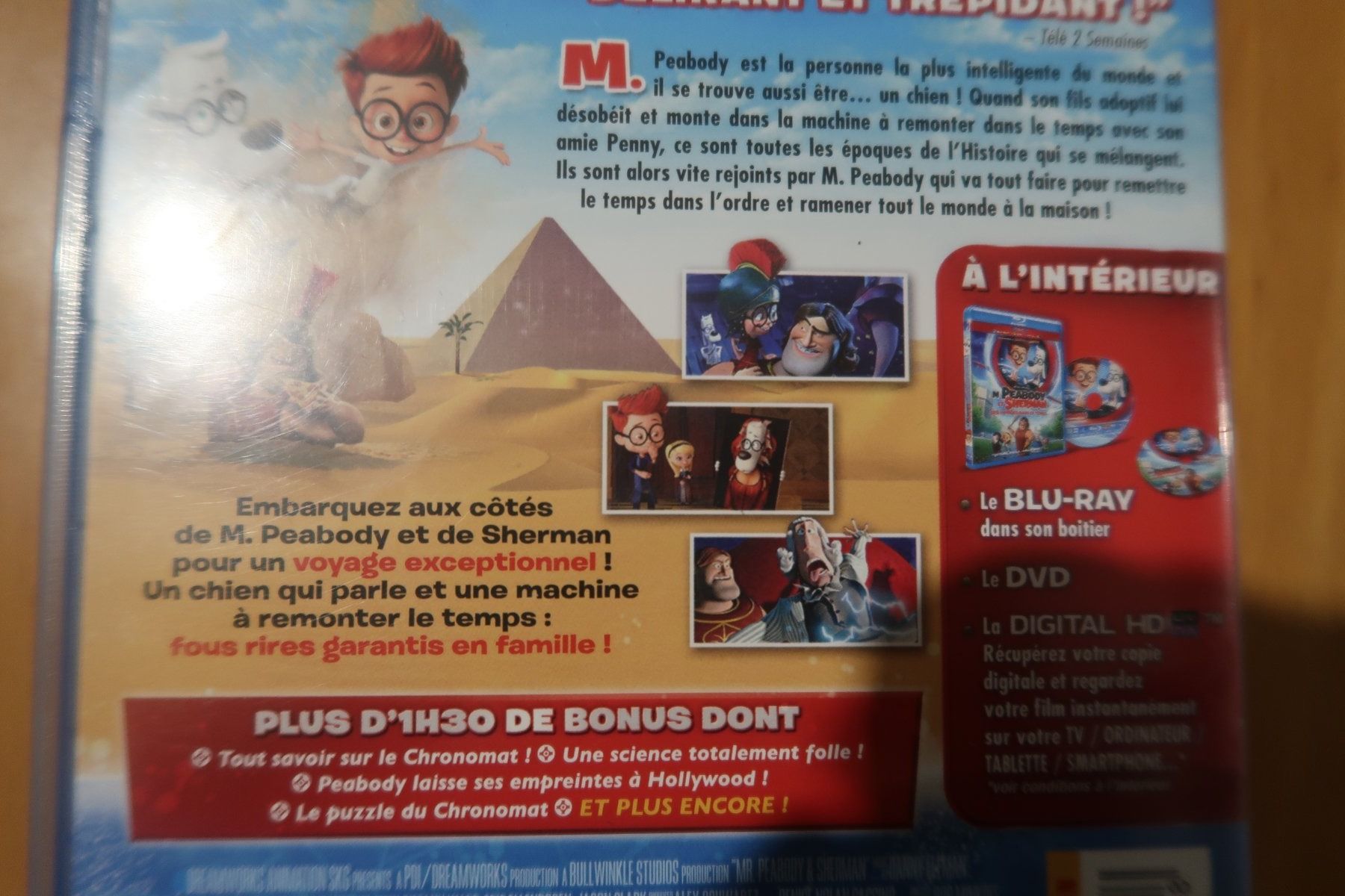 Tutti i DVDs: Blu-ray DVD    M.PEABODY et SHERMAN – Usato da Porrentruy venduto da tupatup 8