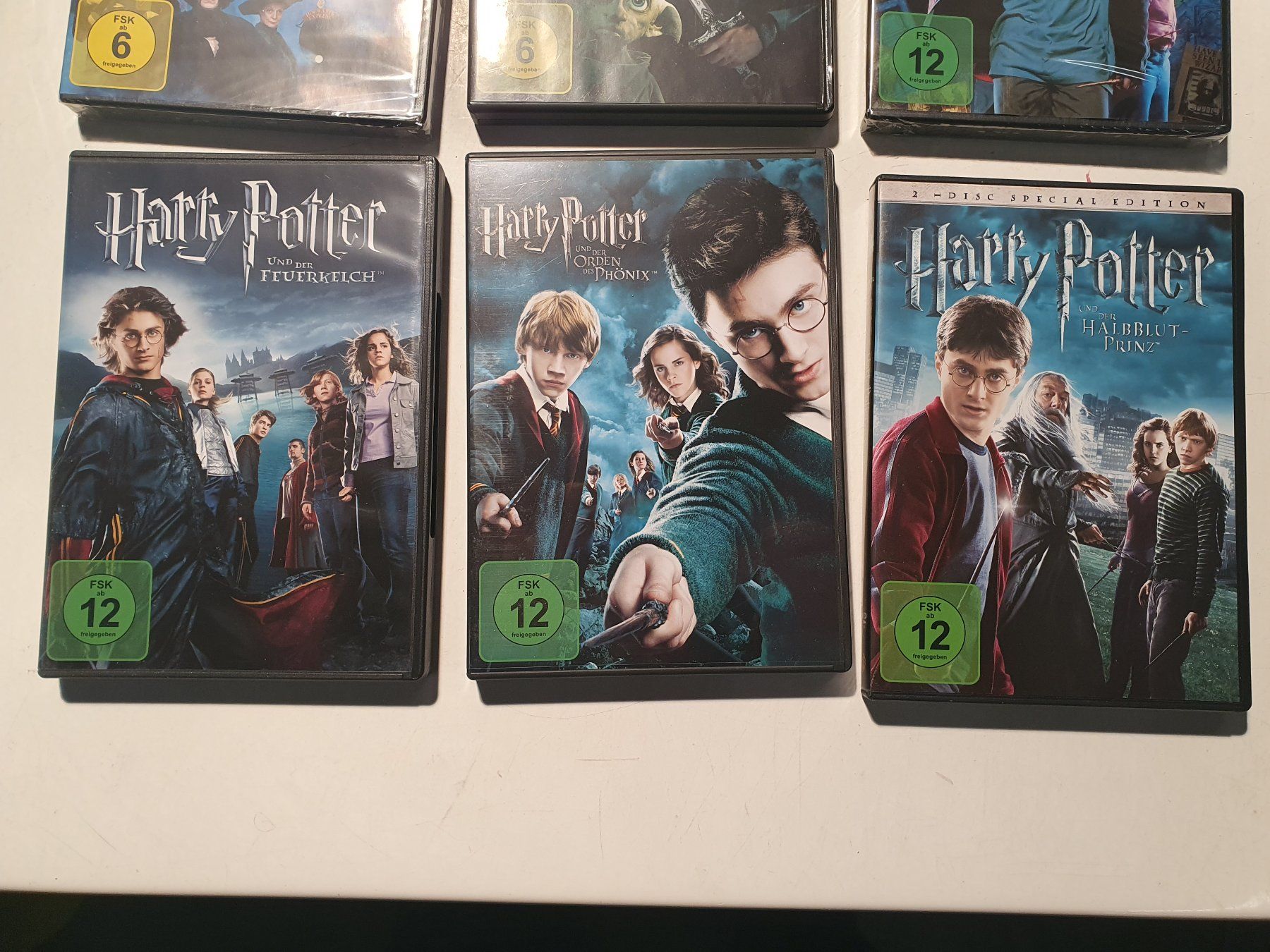 Tutti i DVDs: DVD Set Harry Potter die Jahre 1-6 – Usato da Zürich venduto da loosebone 3