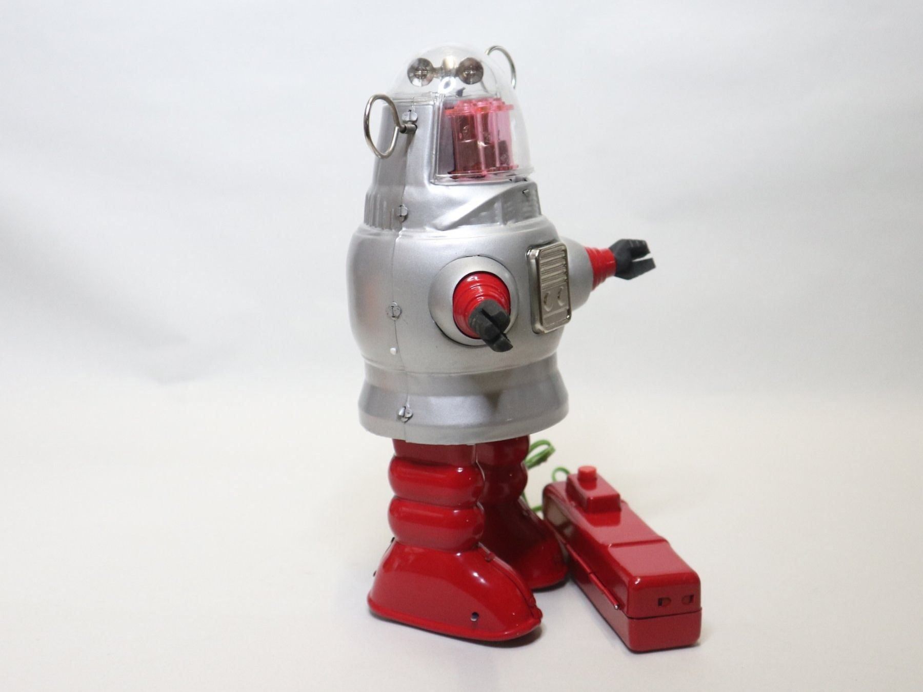 Giocattoli: Blech Roboter Piston Action Robot mit Fernbedienung – Usato da Eschenbach SG venduto da Astalavista 1