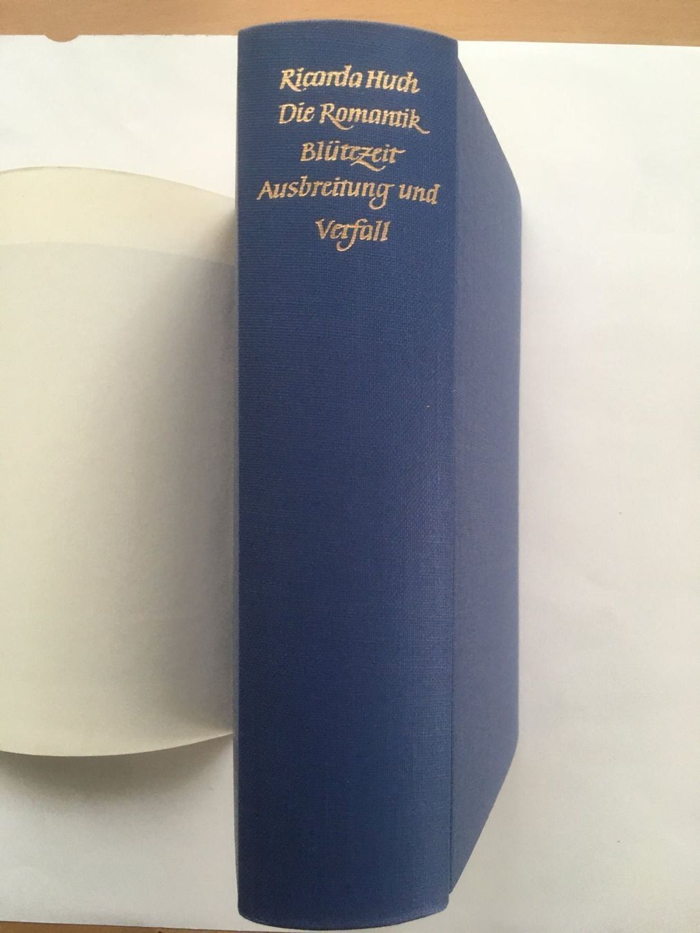 Libri: Die Romantik; Ricarda Huch (1951) – Usato da Grenchen venduto da Kogi7 2