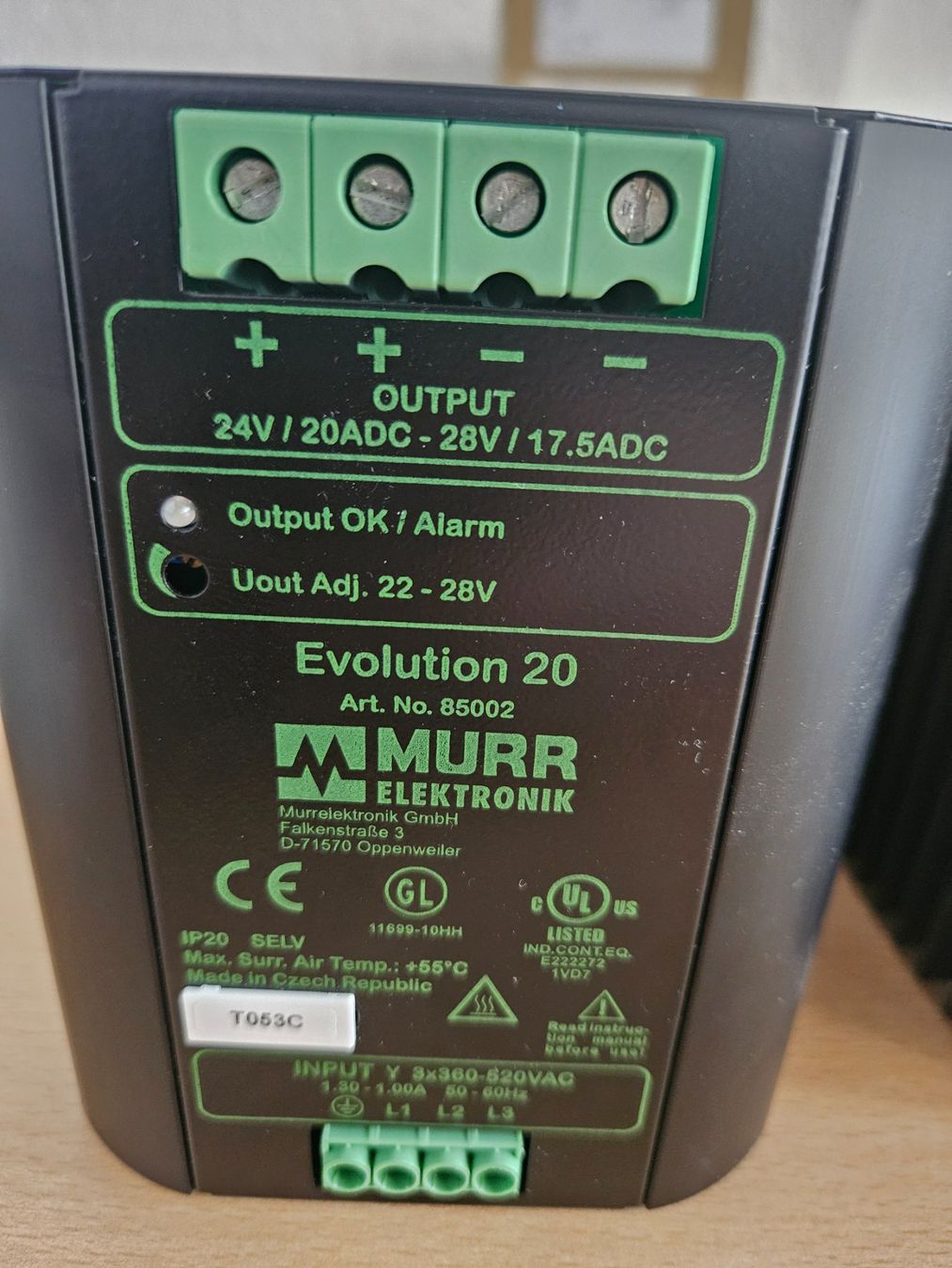 Componenti elettronici: Murr Netzteil Art.No. 85002 – Nuovo (secondo la descrizione) da Bösingen venduto da TheRoundOne