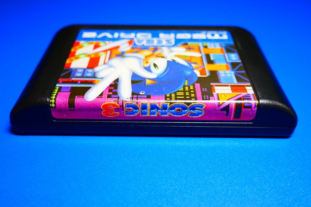 sonic 3 megadrive (asian version) very rare!!!! sega