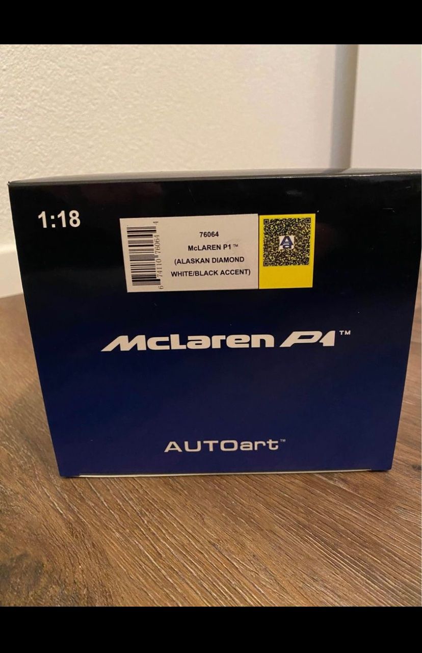 Mclaren Modellautos: McLAREN P1 ALASKAN DIAMOND – Neu und originalverpackt aus Tecknau von ZoZo9917 2