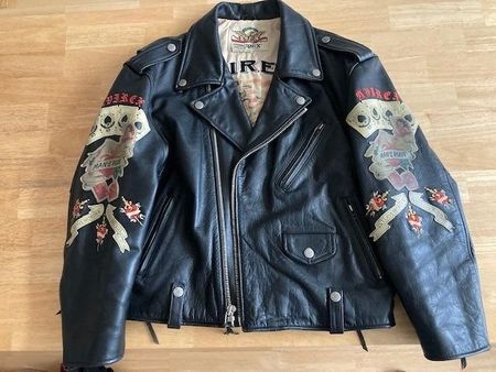Avirex Bikerjacke "The Tattooing by Percy Waters" XL