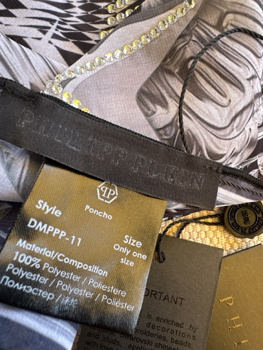 Tuniche: Philipp Plein Couture. Strand Tunika – Nuovo e nell'imballaggio originale da Niederglatt ZH venduto da Laurita1972 5