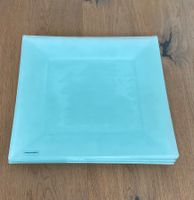Glasteller, 32cm, schweres Milchglas, sehr edel