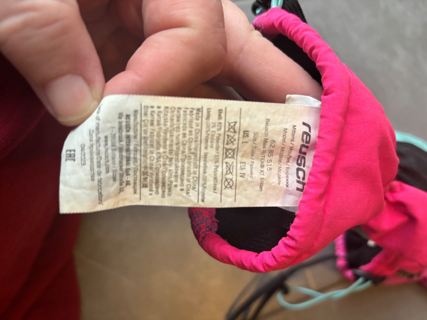 Reusch Guanti: Winter Fausthandschuhe Reusch Kindergrösse Gr. 4, US: L – Usato da Herzogenbuchsee venduto da MoLa85 3