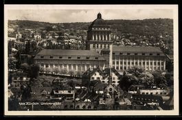 AK Zürich, Universität, 1929