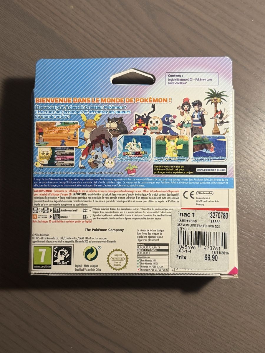 Pokémon Giochi: Pokemon Lune Collector FR – Usato da Thônex venduto da retrolovech 1