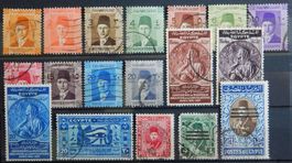 Ägypten ex. Kat. 223-431 gest. 1937/50