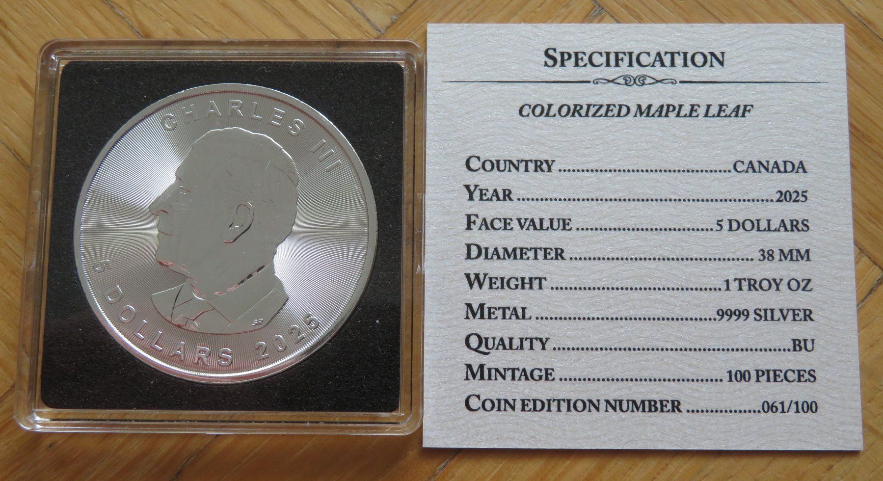 Tutti le monete: Dinosaur Allosaurus Maple Leaf 2025 /1 OZ SILBER-COLOR EDIT – Nuovo (secondo la descrizione) da Wetzikon ZH venduto da Nicki6 2