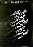 GRAFIK-FACHKLASSE G.S. BASEL 1967 - Original Plakat