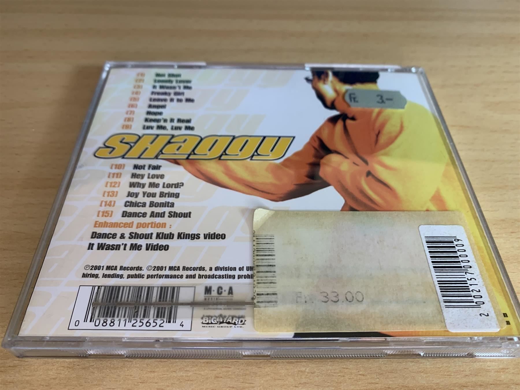 CD: Shaggy – Hot Shot – Usato da Rikon im Tösstal venduto da Alpenmutz 1