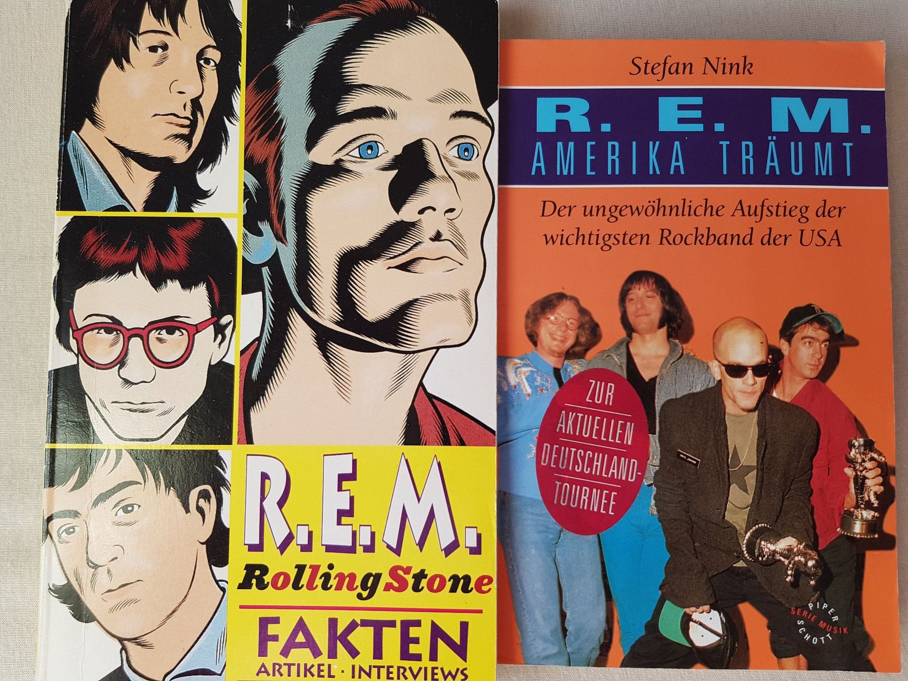 Libri: 2 Bücher zur Pop-Rock Band R.E.M. – Usato da thun venduto da lucky_manxy