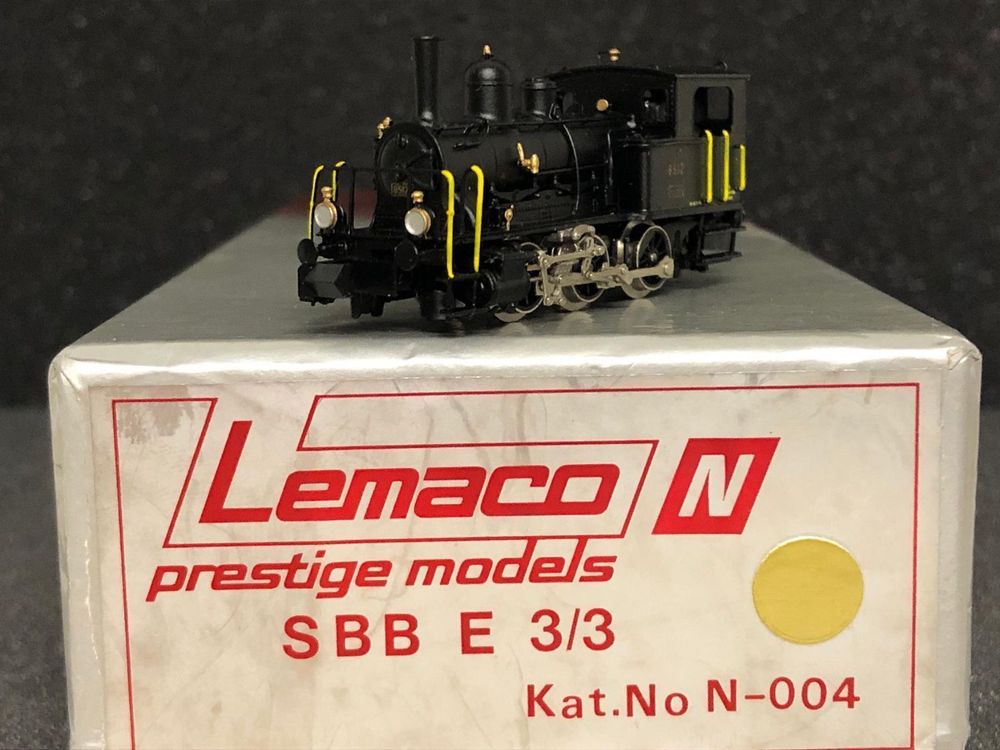 Locomotive Vapeur Fulgurex HO - Tigerli KMT SBB E3/3 8489, édition Limitée Suisse