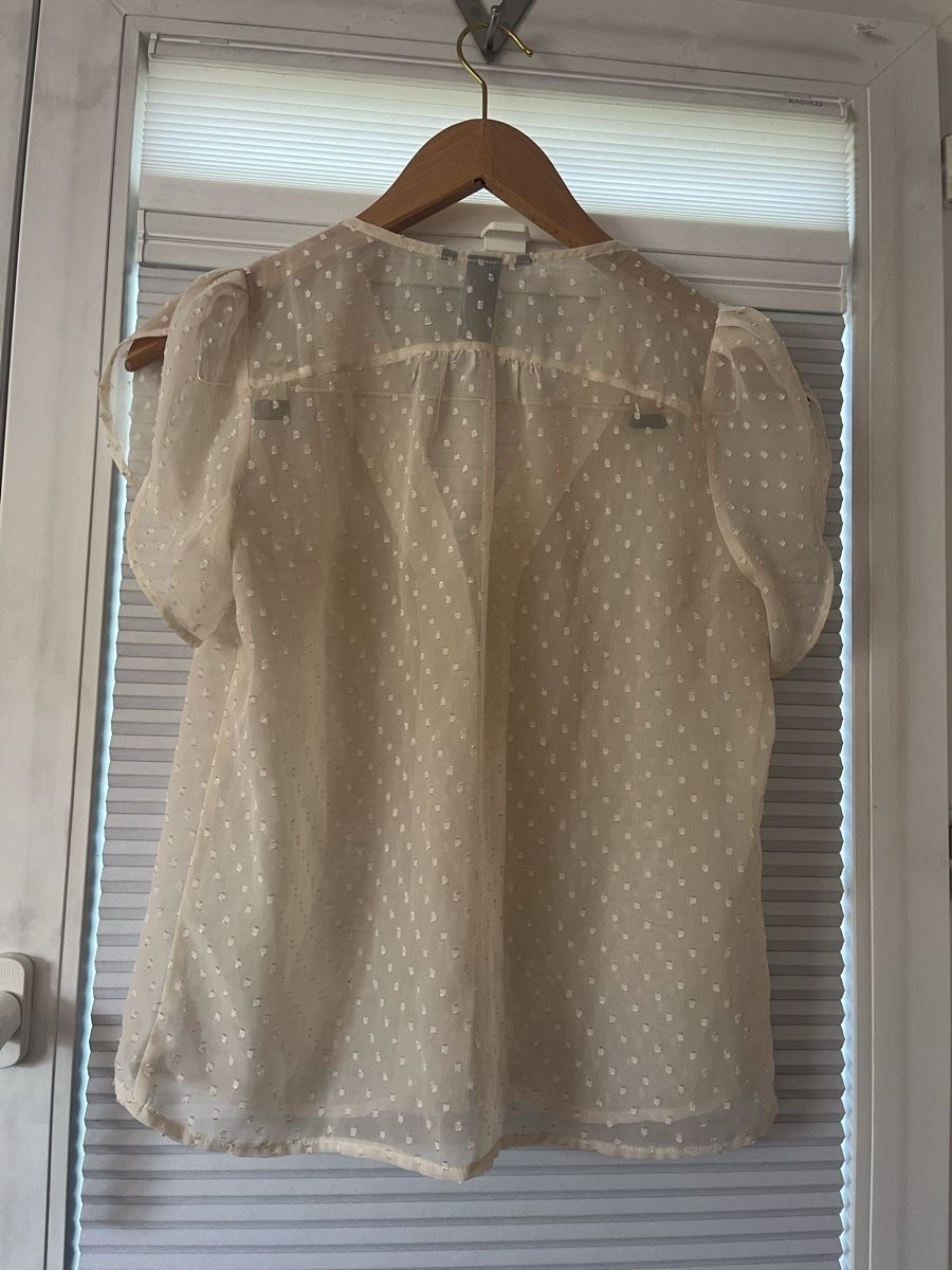 H&M Blusen: Bluse H&M Grösse 36, creme – Gebraucht aus Stadel von Comporta 3