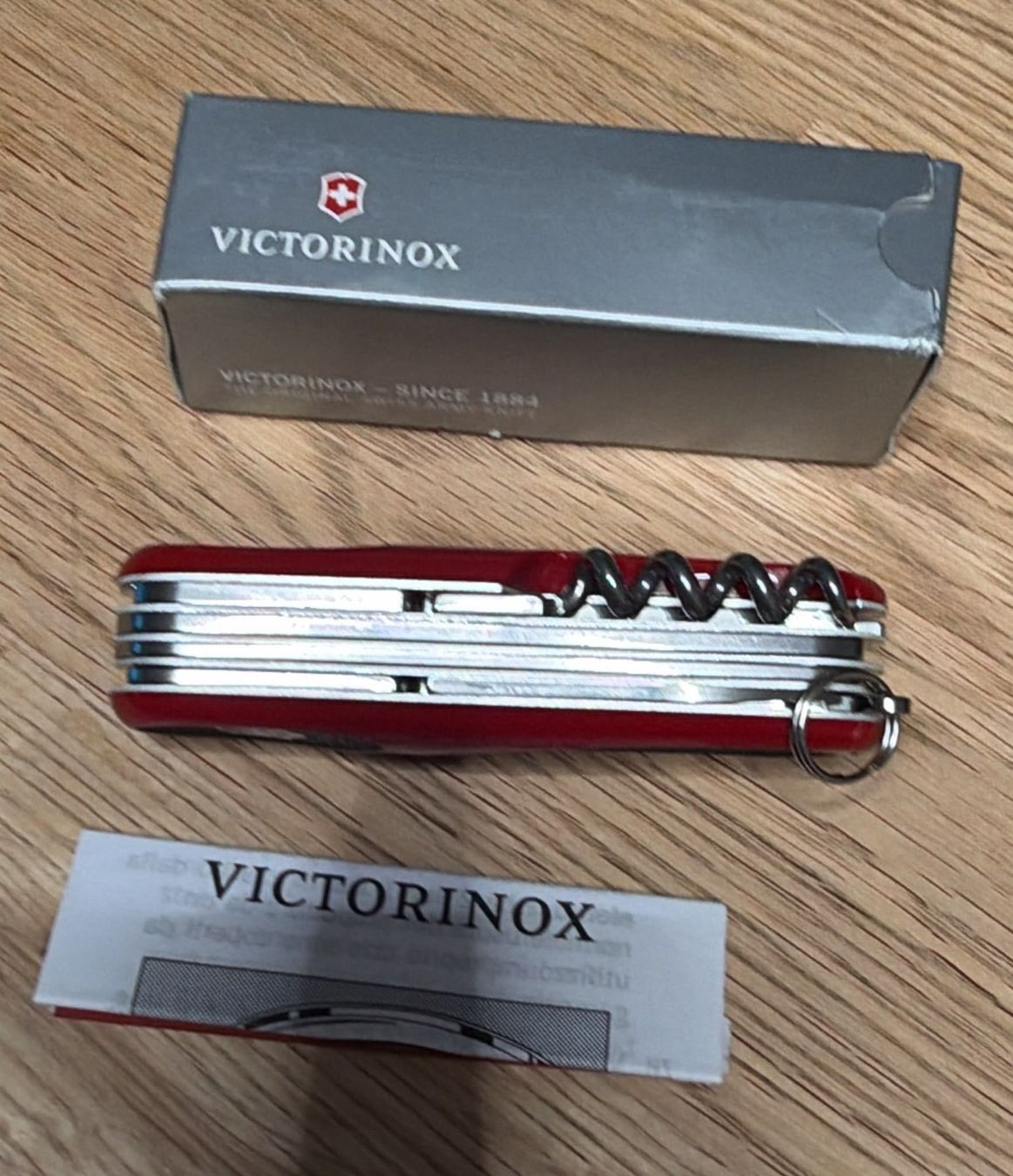 Victorinox Taschenmesser: VICTORINOX  SACKMESSER  EVOGRIP S17 RED/BLACK – Neu und originalverpackt aus Zürich von Frei-Occasionen 5
