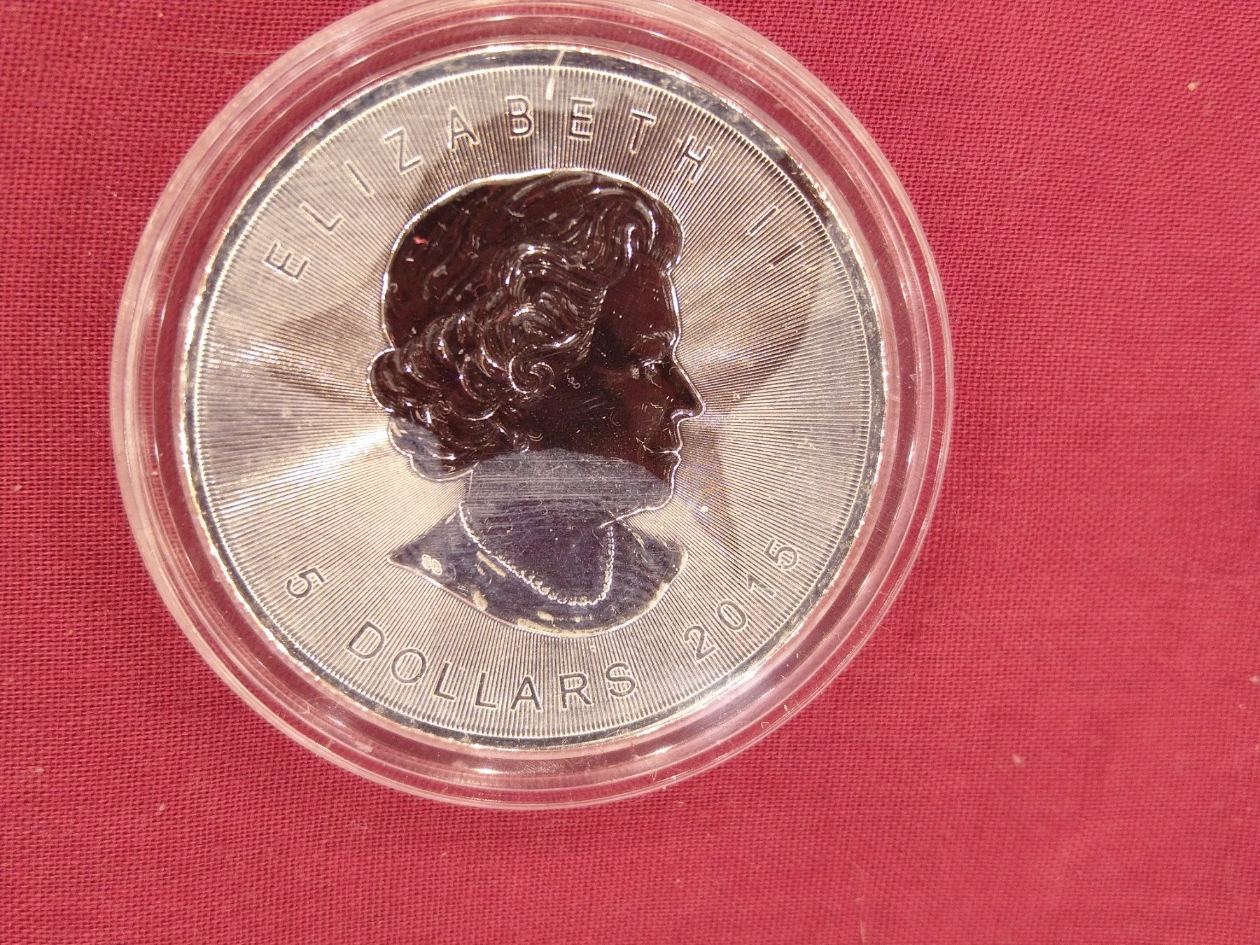 Toutes les monnaies: Silber Maple Leaf 1 oz - 2015 – D'occasion à Dättlikon par Quarz58 5