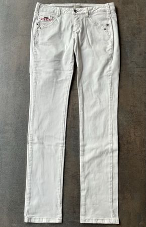 Jeans Nile weiss Grösse S offwithe