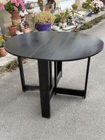 Schwarzer Design Klapptisch von Hikor Písek Vintage