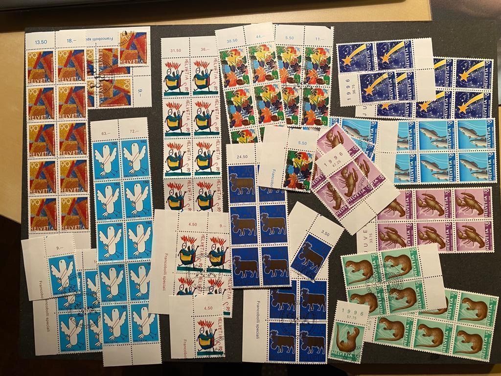 Tutti i francobolli: Los 72 1996 Pro Juventute Marken – Nuovo (secondo la descrizione) da Niederweningen venduto da rimicanardo