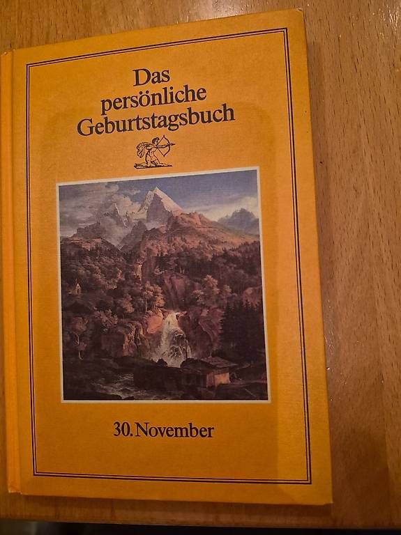 Libri: Das persönliche Geburtstagsbuch - 30. November – Usato da Wil SG venduto da sus_959d