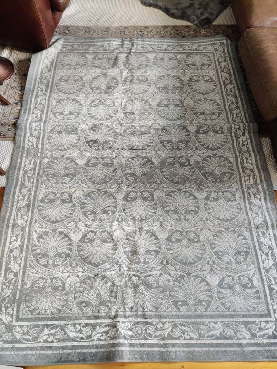 Tapis gris Zara Home 160x230 / Grey Zara Home rug Kaufen auf Ricardo