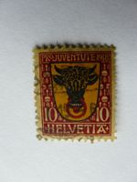 1918 Pro Juventute Uri 10 Cts. ; Gestempelt