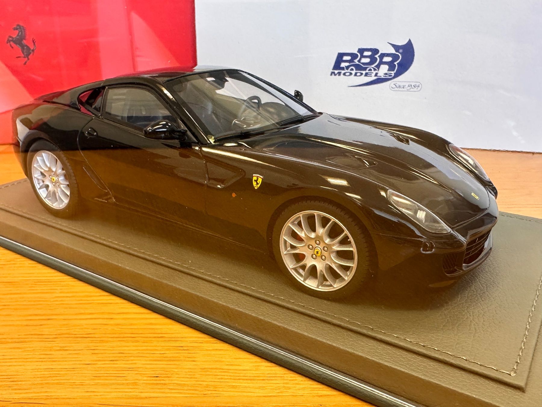 BBR Models Modellautos: Ferrari  599 GTB 1/18 nero Handschaltung – Neu und originalverpackt aus Stein AR von Krabbe2 5