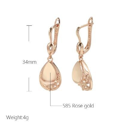 Orecchini pendenti & Orecchini a lobo: Ohrhänger, Ohrstecker, Modeschmuck, Damen, Rosé – Nuovo (secondo la descrizione) da Luzern venduto da Krista1 1
