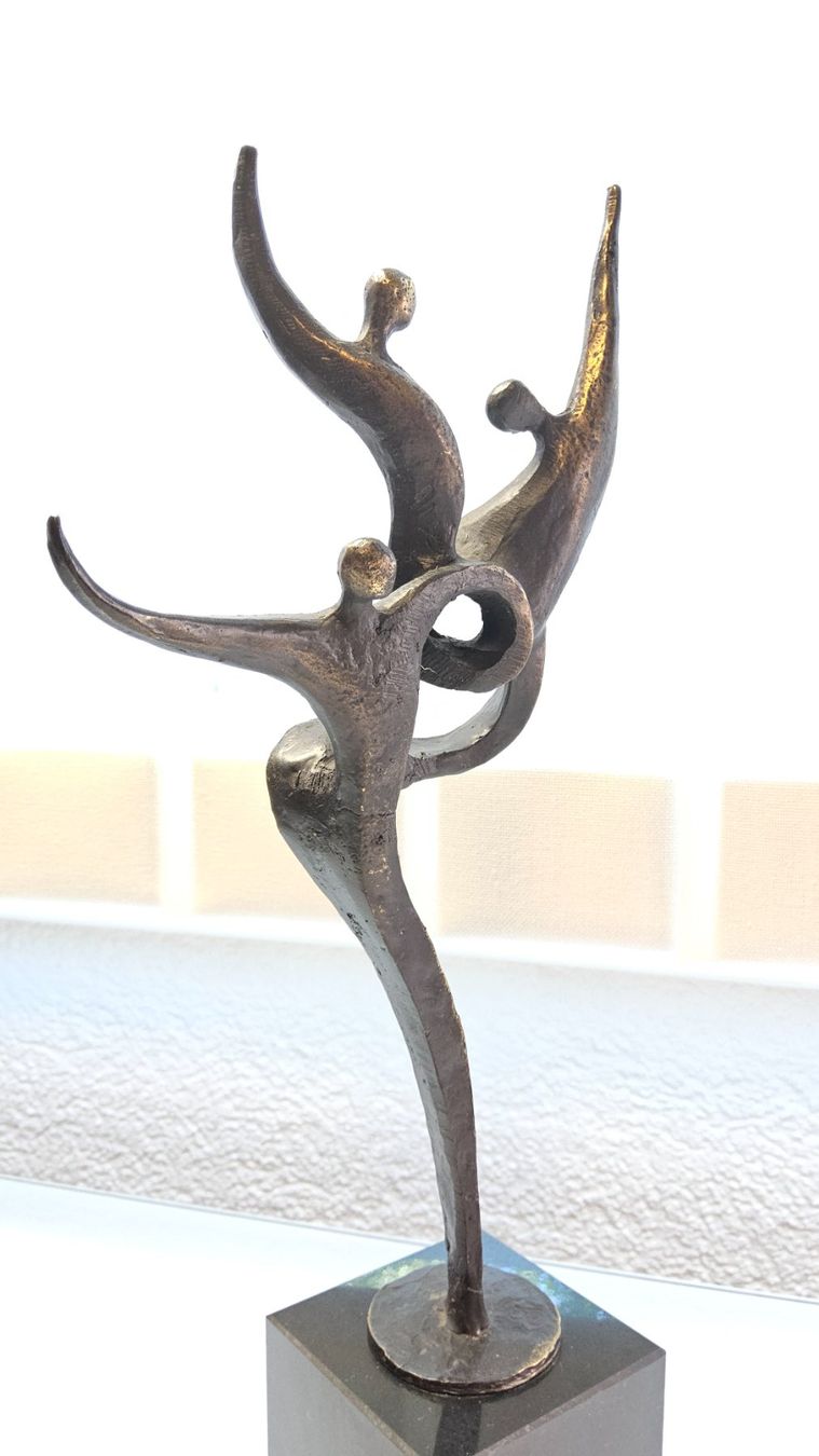Sculture & Statue: Statue contemporaine en bronze – Usato da Malleray venduto da Frederic24 4