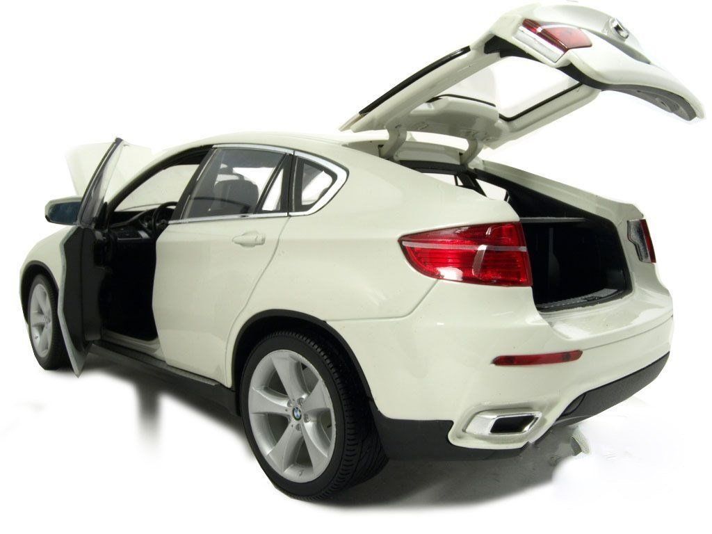 BMW Modellautos: BMW X6 E71 Phase I 2008-2012 weiss / schwarz           1:24 – Neu und originalverpackt aus Gerlafingen von espero88 7