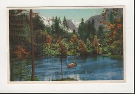 AK ca. 1960 Blausee im Kandertal, mit Gedicht