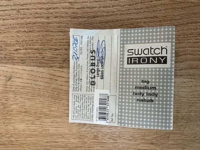 Swatch Orologi: Swatch Chrono " Wall Street " – Usato da Thalwil venduto da makana01 2