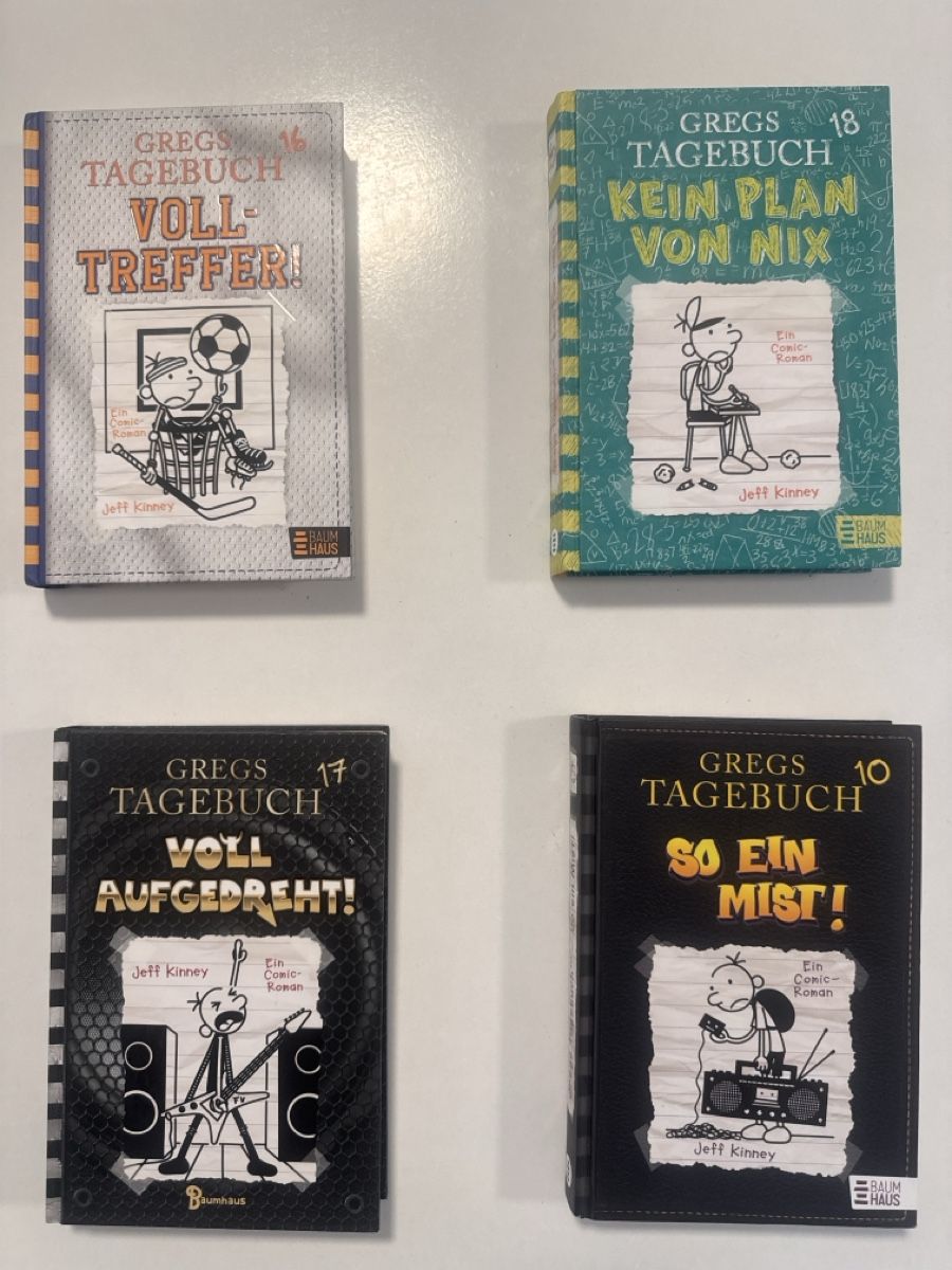 Fumetti: GREGS TAGEBUCH 16/17/18/10 – Nuovo (secondo la descrizione) da Tagelswangen venduto da panter80 4