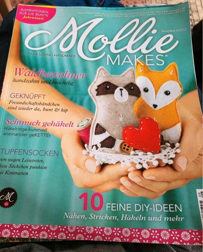 Riviste & Magazine: Mollie makes 6/2013 – Usato da Frauenfeld venduto da AlphaCentauri_369_