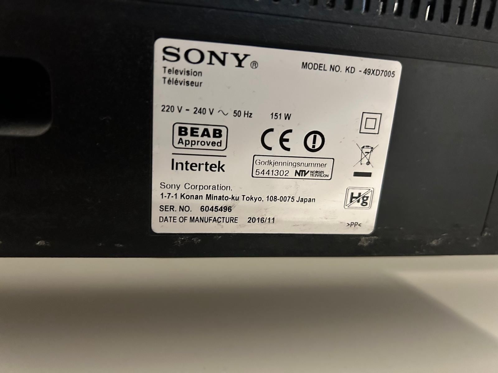 Sony Televisori: Sony Bravia KD49 – Usato da Hinwil venduto da kam_v2lf 3