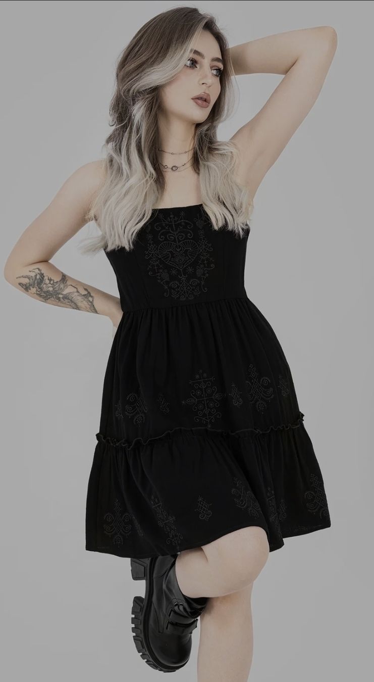 Kleider: neues Gothic Disturbia Kleid Gr. EU48 – Neu (gemäss Beschreibung) aus Zürich von Daniela51 9