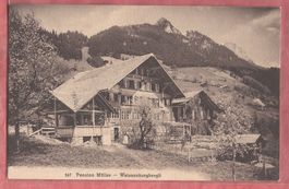 Weissenburg Simmental Pension Müller Weissenburgbergli 1911