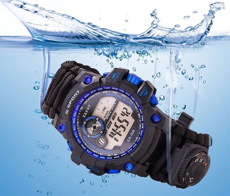 Orologi: Outdoor-Überlebensuhr – Nuovo e nell'imballaggio originale da Zürich venduto da Sarameier 2