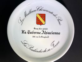 cendrier en Porcelaine, La caverne Alsacienne