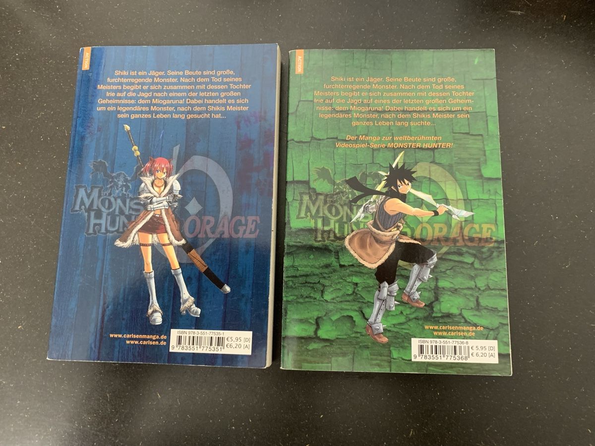 Fumetti: Manga Monster Hunter Orage Band 1-4 – Usato da Leuggern venduto da fab_s72v 2